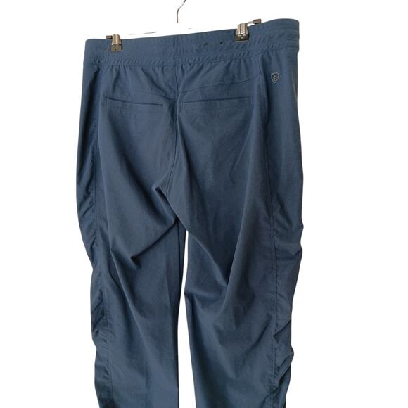 Kuhl Women's Blue 108846 Born In The Mountains Hiking Travel Pants Sz 8 Short - Picture 13 of 16